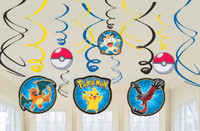 Pokemon Hanging Swirls