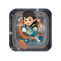 Miles From Tomorrowland Square Dessert Plates