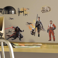 Star Wars VII Characters Peel and Stick Wall Decals