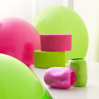 Hot Pink & Lime Green Decorating Kit