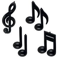 Musical Note Removable Wall Decorations