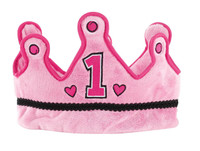 Lil' Princess 1st Birthday Plush Crown