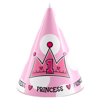 Lil' Princess 1st Birthday Cone Hats