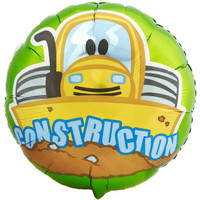 Construction Pals 1st Foil Balloon