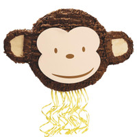 Mod Monkey Pull-String Pinata