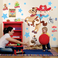 Cowboy Giant Wall Decals