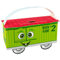 Two-Two Train 2nd Birthday Empty Favor Boxes