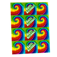 Tie Dye Fun Sticker Sheets