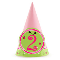 Ladybugs: Oh So Sweet 2nd Birthday Cone Hats