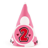 Birthday Princess 2nd Birthday Cone Hats