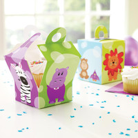 Safari Friends Cupcake Boxes