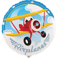 Airplane Adventure 18" Foil Balloon