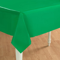 Emerald Green (Green) Plastic Tablecover