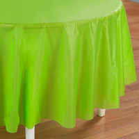 Fresh Lime (Lime Green) Round Tablecover