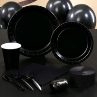 Black Velvet (Black) Standard Party Pack