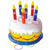 Inflatable Cake Ring Toss Game