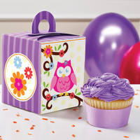 Owl Blossom Cupcake Boxes
