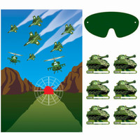 Camouflage Tank Party Game