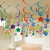 Balloon Fun Mega Value Pack Swirl Decorations