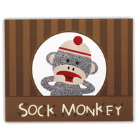 Sock Monkey Red Activity Placemats