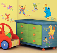 Sesame Street Peel and Stick Wall Decals