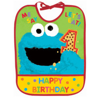 Sesame Street 1st - 1st Birthday Bib