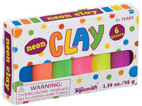 Neon Mini Clay Set