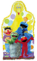 Big Bird and Friends Giant Pull-String Pinata