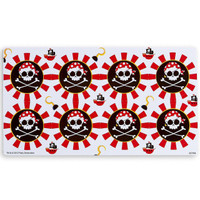 Pirates Small Lollipop Sticker Sheet