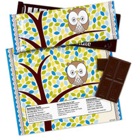 Blue Owl Large Candy Bar Wrappers