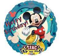 Disney Mickey Mouse Clubhouse Singing Foil Balloon