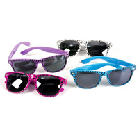Zebra Print Sunglasses