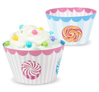 Candy Shoppe Cupcake Wrappers