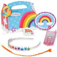 Rainbow Wishes Party Favor Box