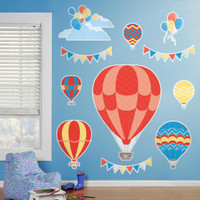 Up, Up and Away Giant Wall Decals