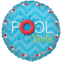 Splashin' Pool Party Foil Balloon