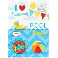 Splashin' Pool Party Sticker Sheets