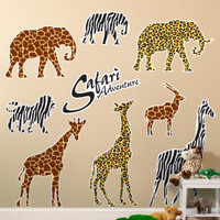 Safari Adventure Party Giant Wall Decorations