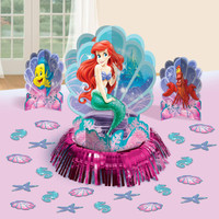 Disney The Little Mermaid Sparkle Tabletop Decorating Kit