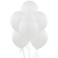 Bright White (White) Latex Balloons