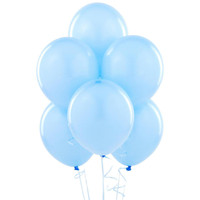Sky Blue Matte Balloons