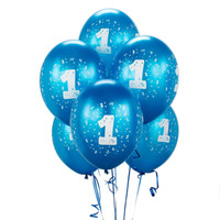 Cyan #1 Balloons