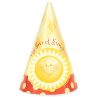 Little Sunshine Party Cone Hats
