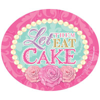 Let Them Eat Cake Stickers