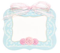 Let Them Eat Cake Place Cards with Ribbon