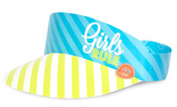 Girls Only Party Paper Visor Hats