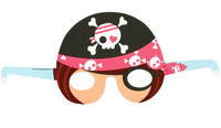 Pretty Pirates Party Paper Masks