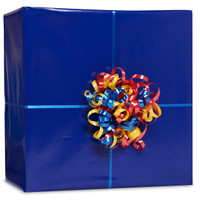 Royal Blue Gift Wrap Kit
