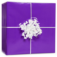 Purple Gift Wrap Kit