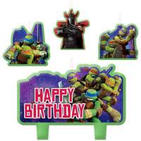 Teenage Mutant Ninja Turtles Birthday Candles
